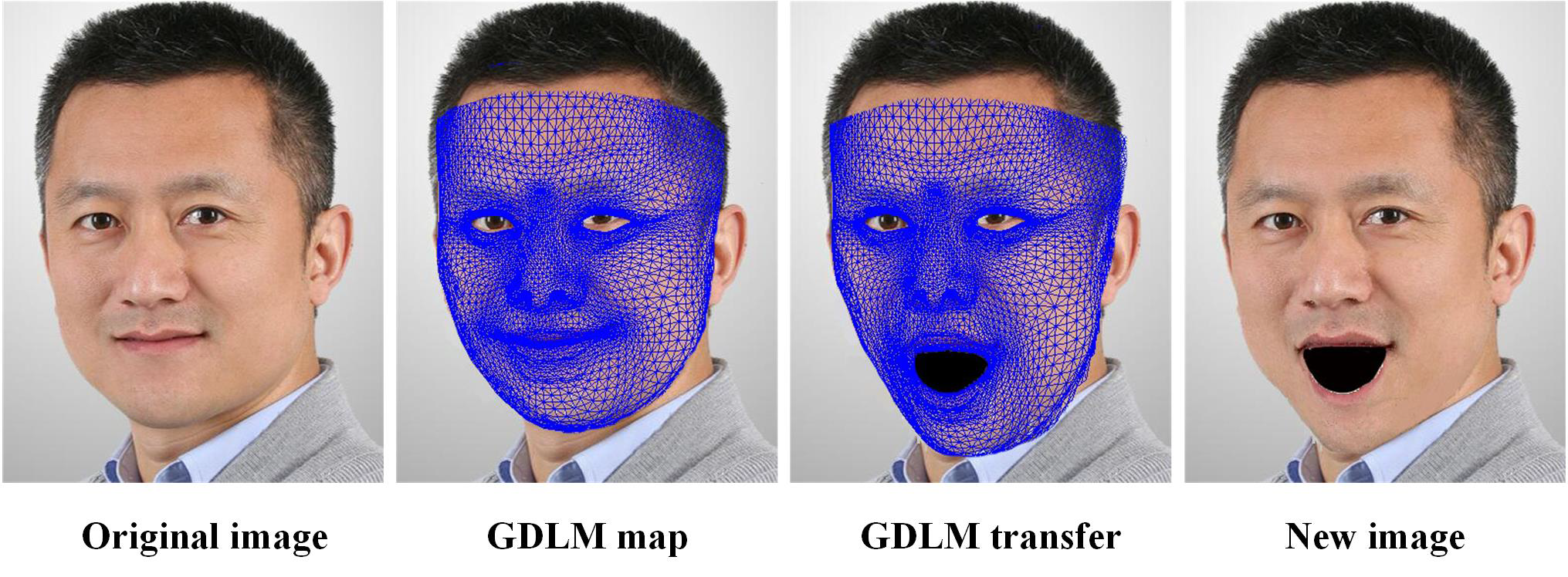 3D Face Modeling From Single Image Based On Discrete Shape Space